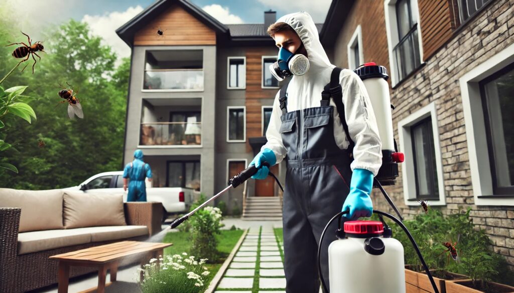 DALL·E-2024-06-20-21.53.44-A-professional-pest-control-technician-in-a-uniform-and-protective-gear-using-equipment-to-treat-a-residential-or-commercial-building-for-pests.-The--1024x585 Why Same-Day Pest Control Is Essential for Sydney Homes