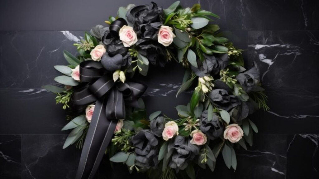 funeral-wreath-marble-background_378630-10079-1024x574 Linley Point Florist: Beautiful Flower Bouquets for Every Occasion